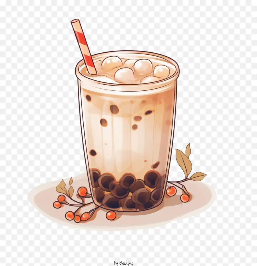 Burbuja Té Con Leche，Té Con Leche PNG