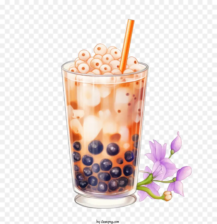 Té Con Leche De Burbujas，Té Con Leche PNG