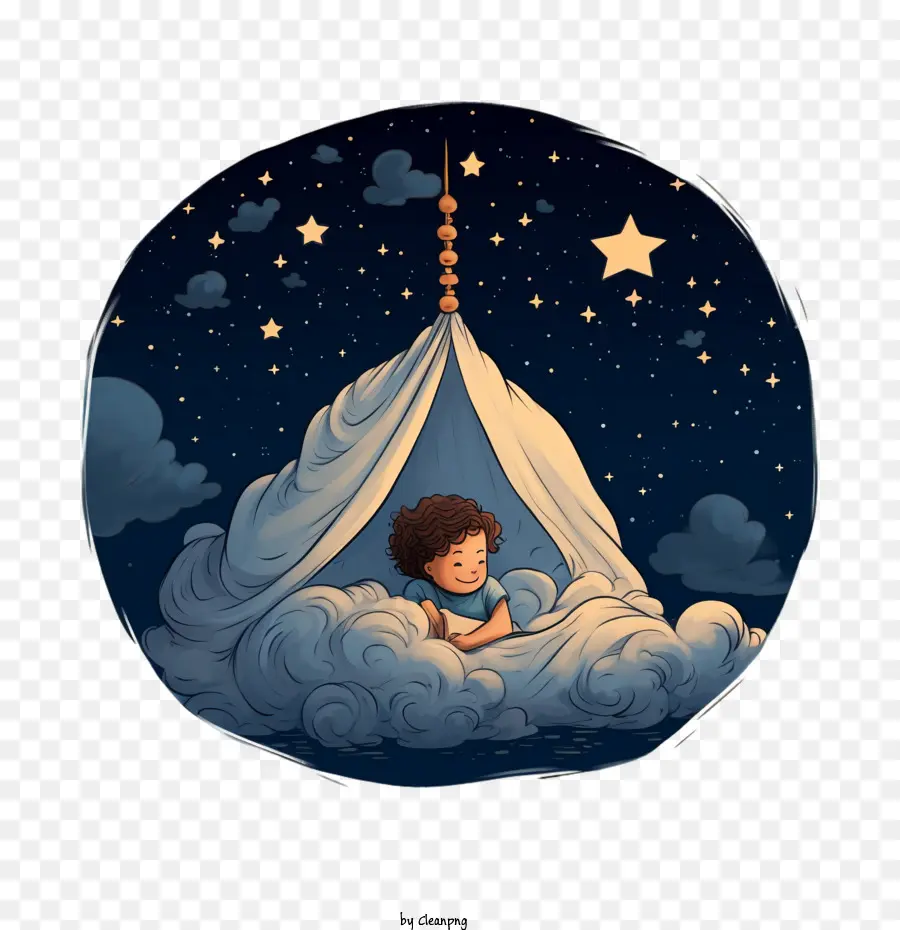 Noche De Sleep Global Under The Stars，Carpa PNG