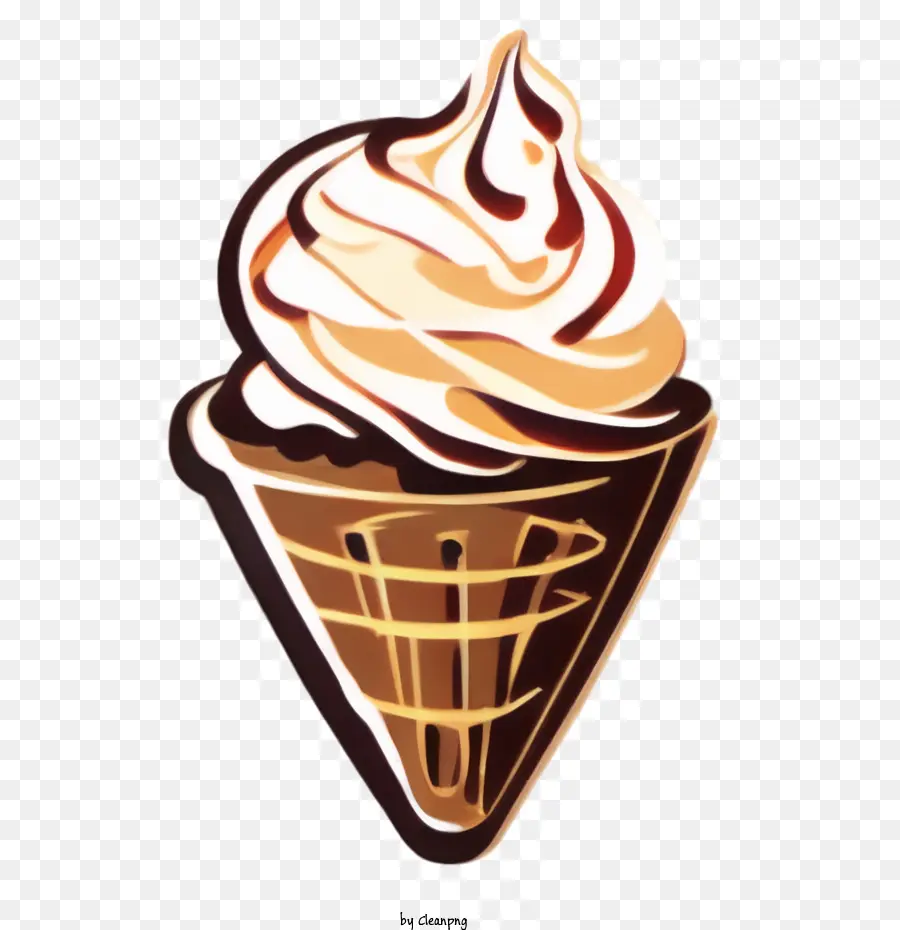 Helado，Cono PNG