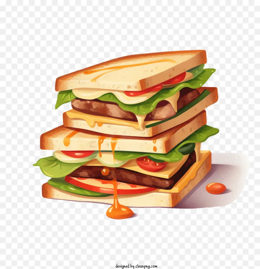 Sándwich，Lámina PNG