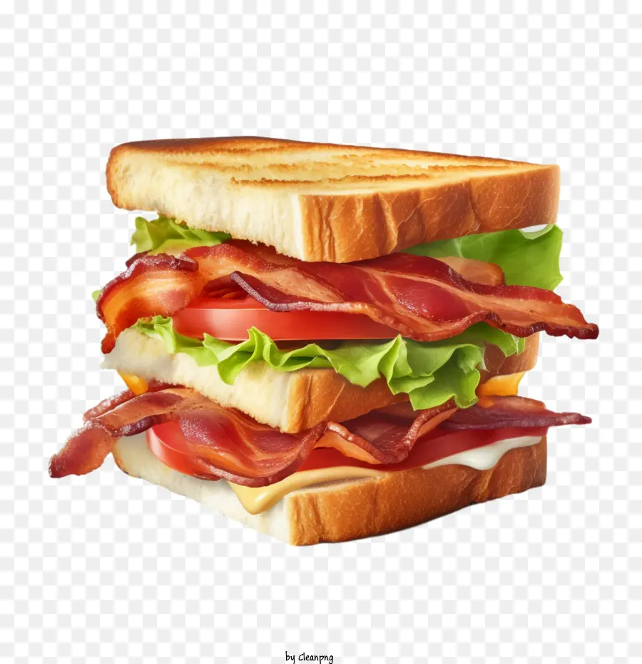 Sándwich，Tocino PNG