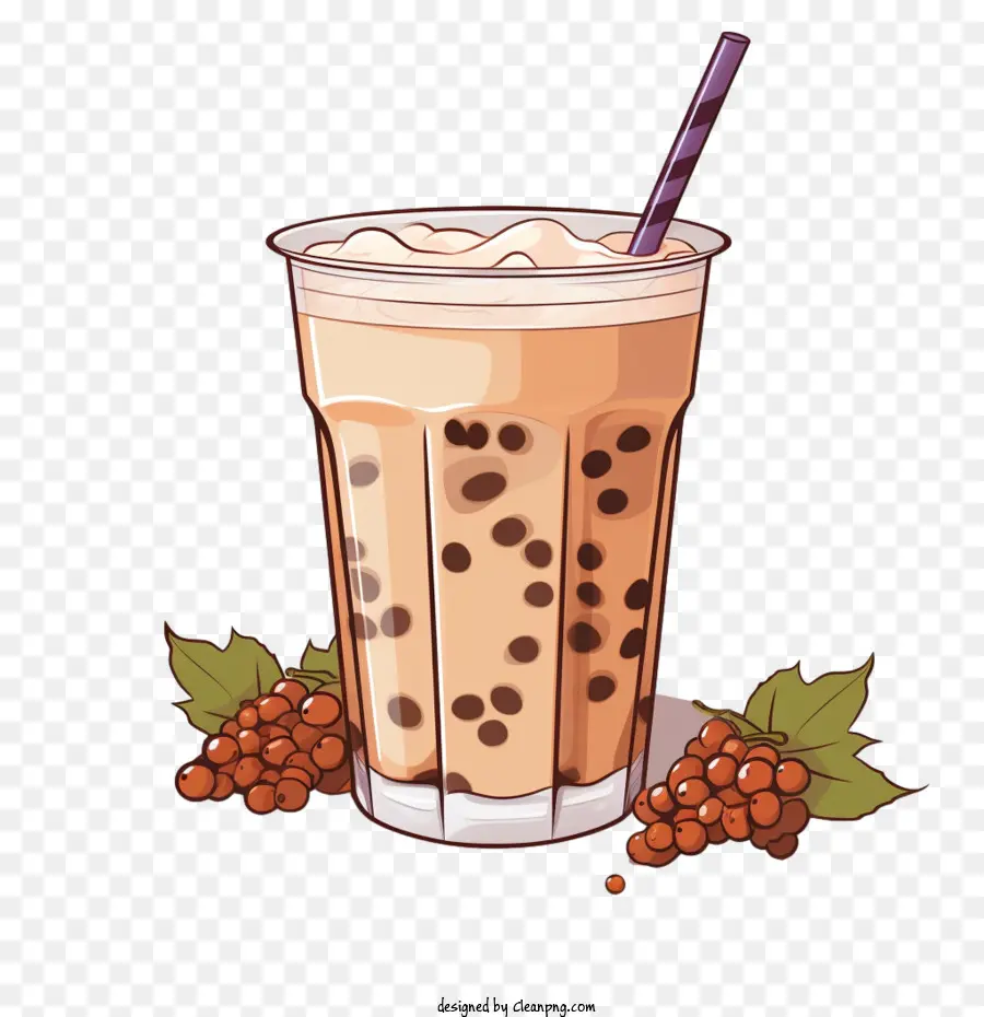 Burbuja Té Con Leche，Té Con Leche PNG