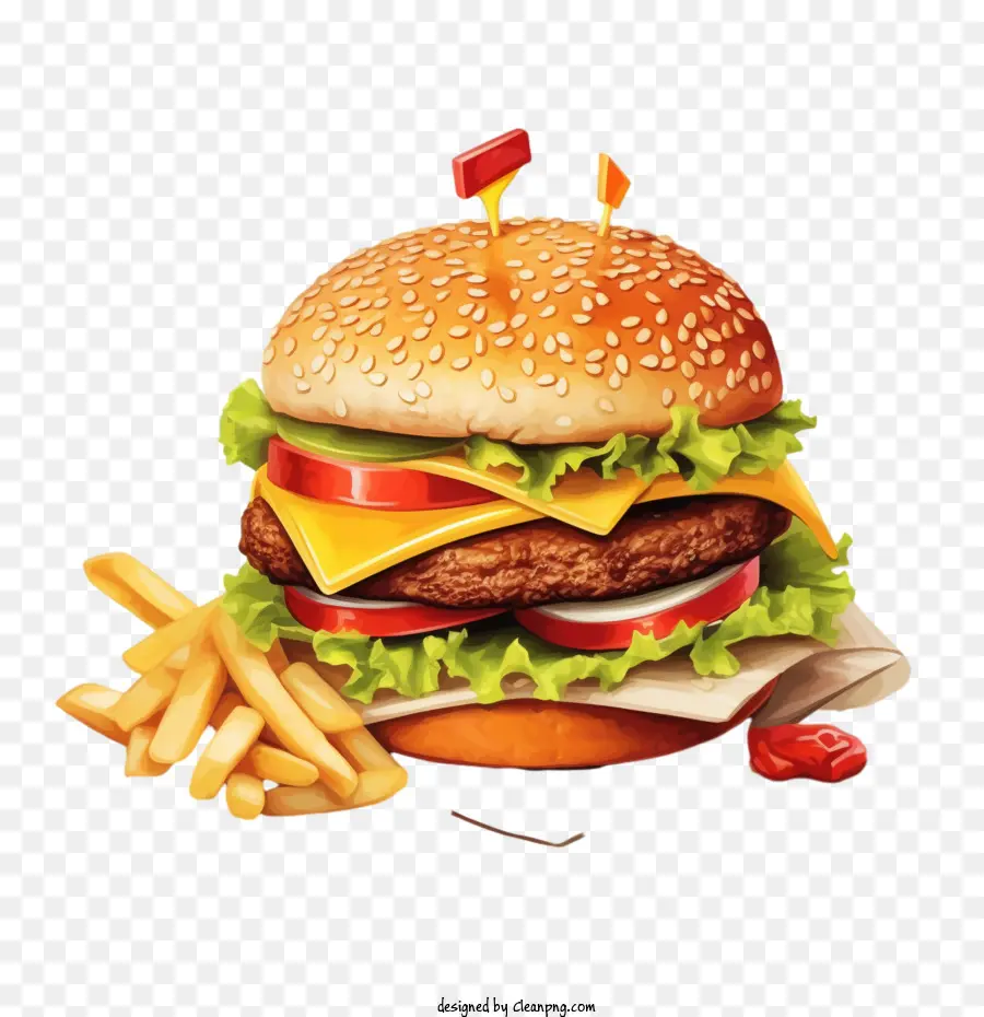 Hamburgo，Burger PNG