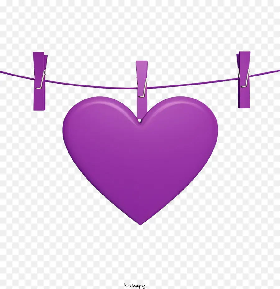 Día Del Corazón Púrpura，Corazón Púrpura PNG