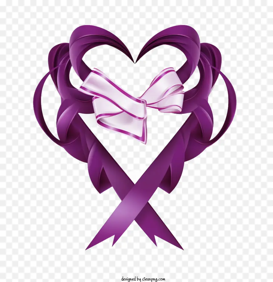 Corazón Púrpura Día，Morado PNG