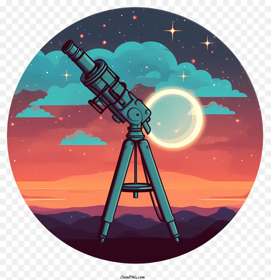 Día De La Astronomía，Telescopio PNG