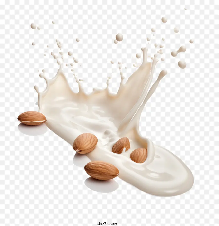 Día Mundial De La Leche Vegetal，Leche De Almendras PNG