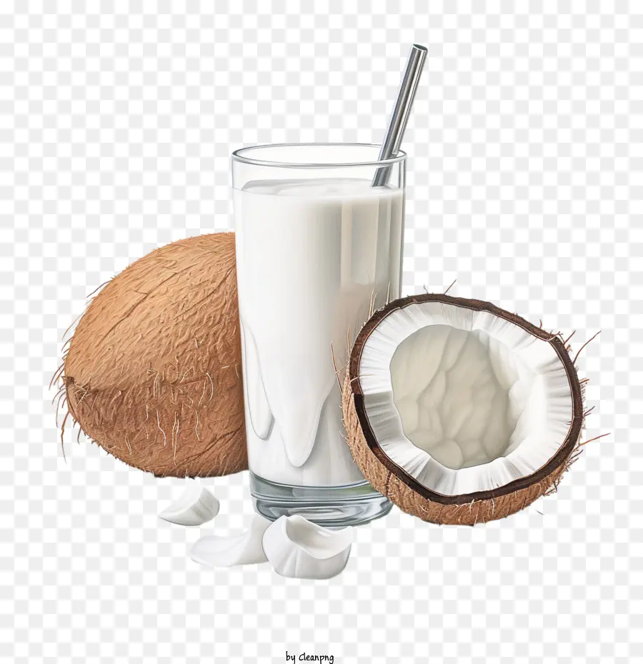 Día Mundial De La Leche Vegetal，Coco PNG