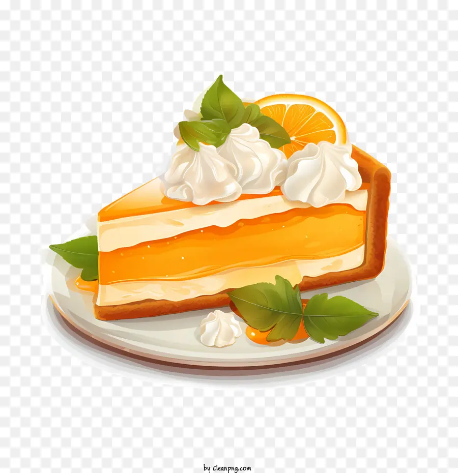 Pastel De Calabaza，Postre PNG