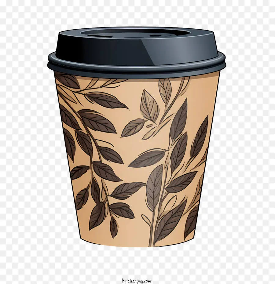 Taza De Café De Papel Marrón，Taza De Cafe PNG