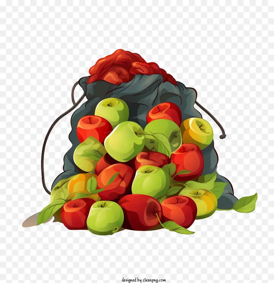 Manzanas，Bolsa PNG