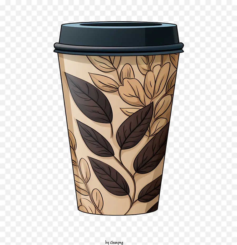 Taza De Café De Papel Marrón，Taza De Café PNG