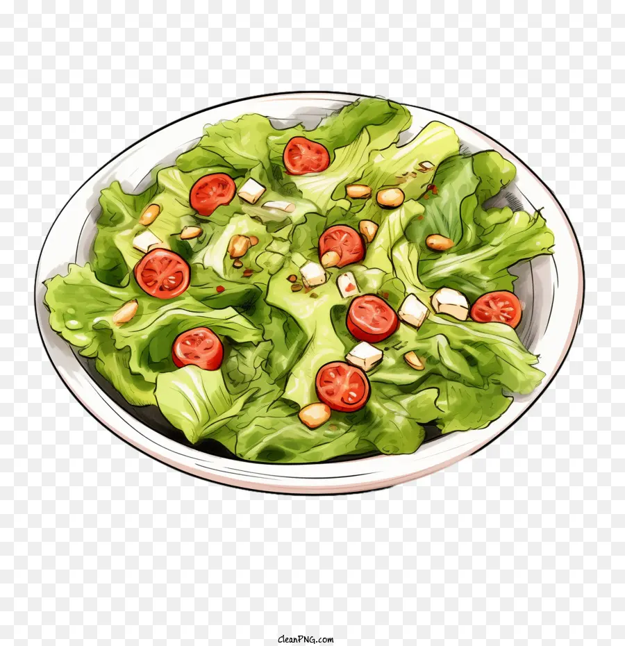 Ensalada，Ensaladera PNG