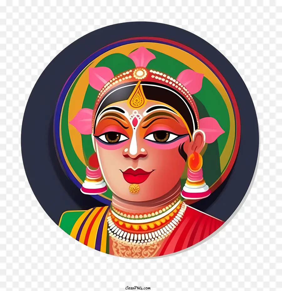 Onam Kathakali，Mujer PNG