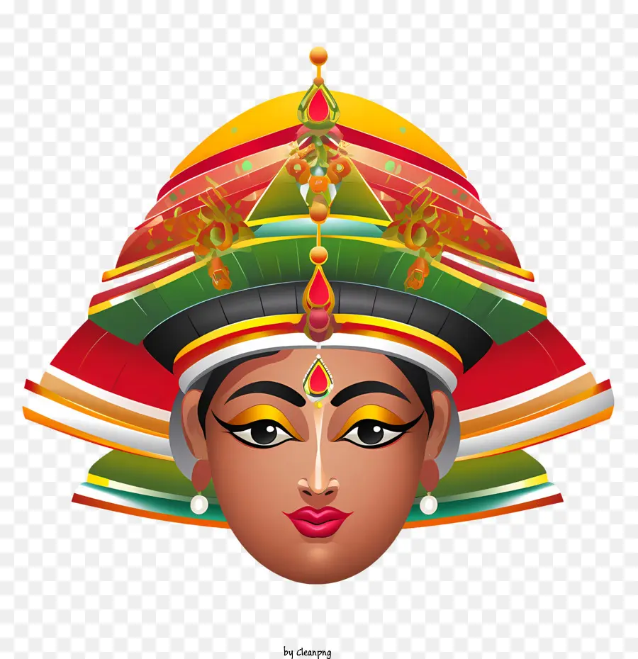 Onam Kathakali，Mujer PNG