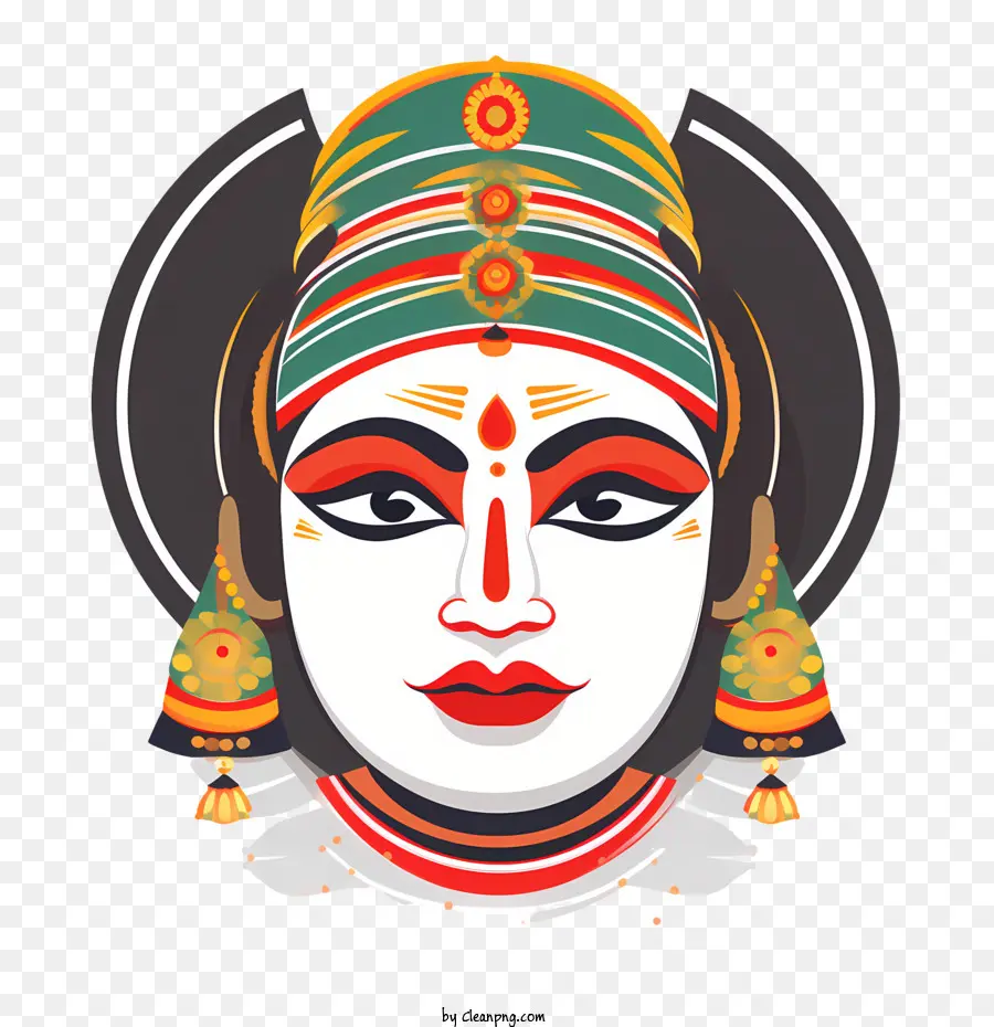 Onam Kathakali，Cara Tradicional PNG