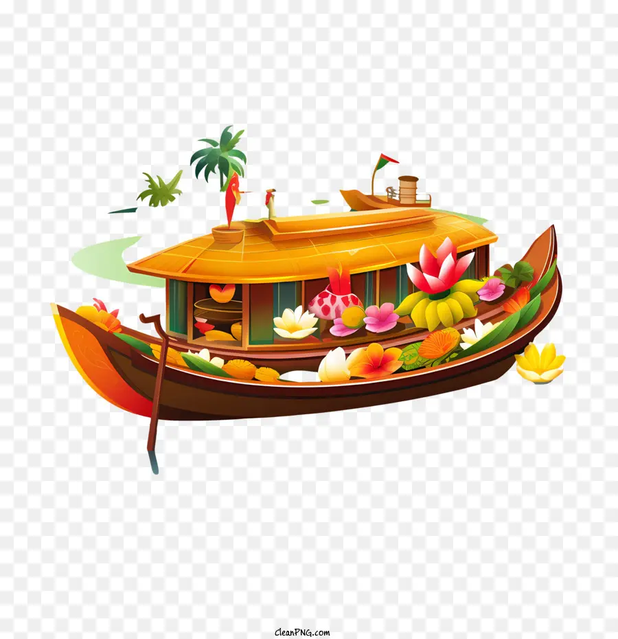 Bote De Onam，Barco PNG