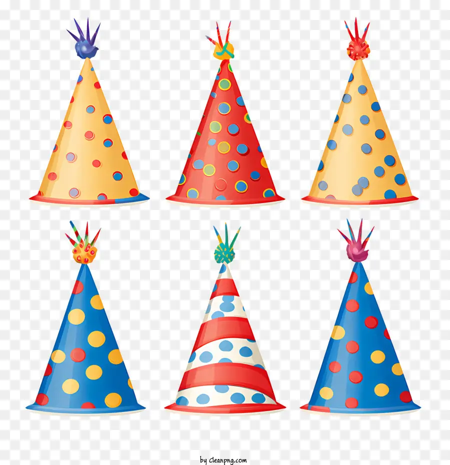 Cumpleaños Sombrero，Sombreros De Fiesta PNG