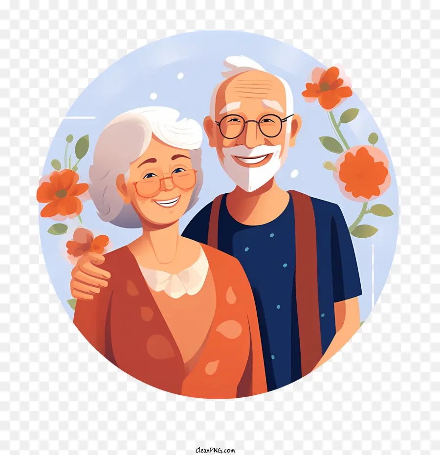 Día De Los Abuelos，Anciano PNG