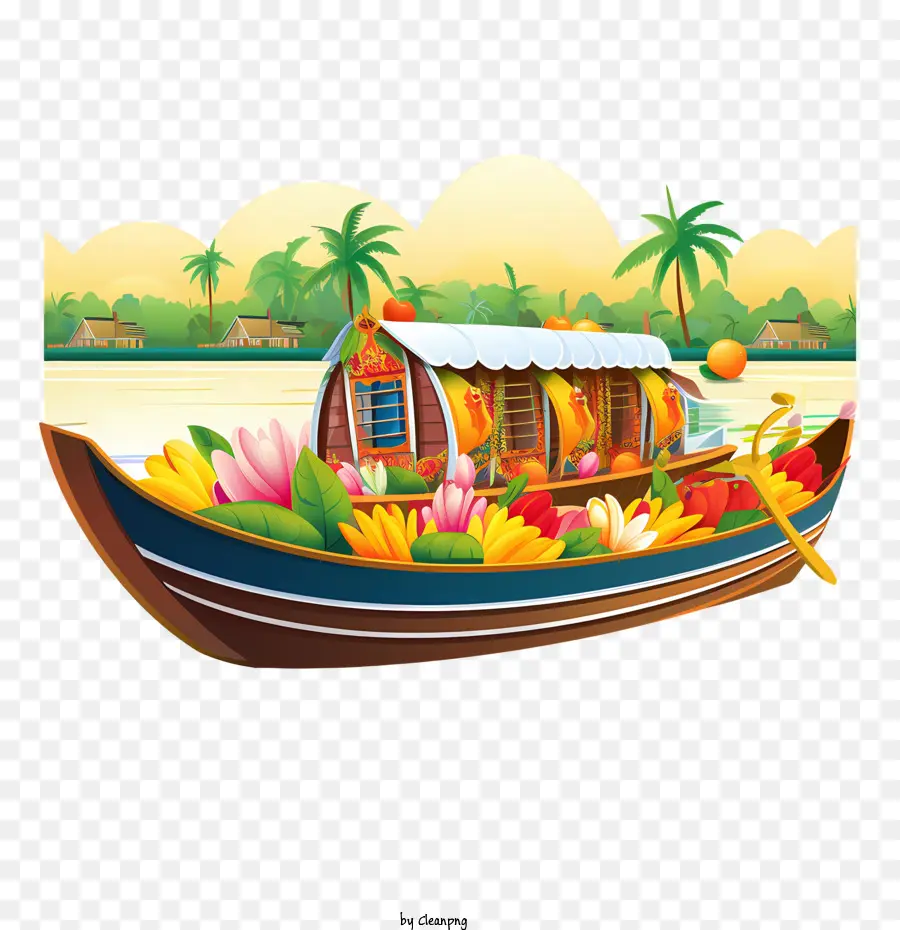 Bote De Onam，Barco PNG