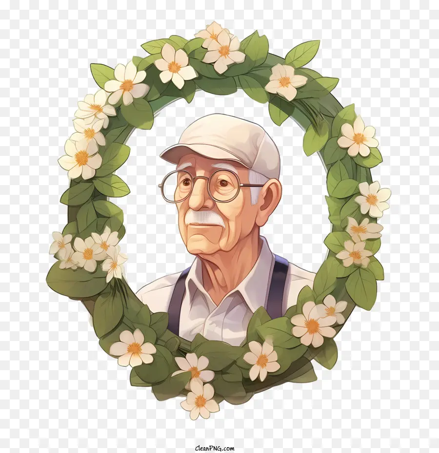 Día De Los Abuelos，El Abuelo PNG