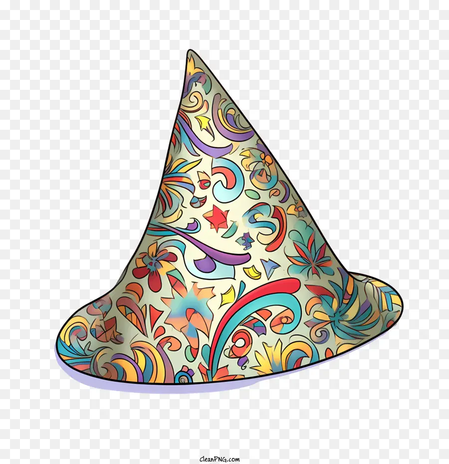 Sombrero De Cumpleaños，Sombrero Colorido PNG