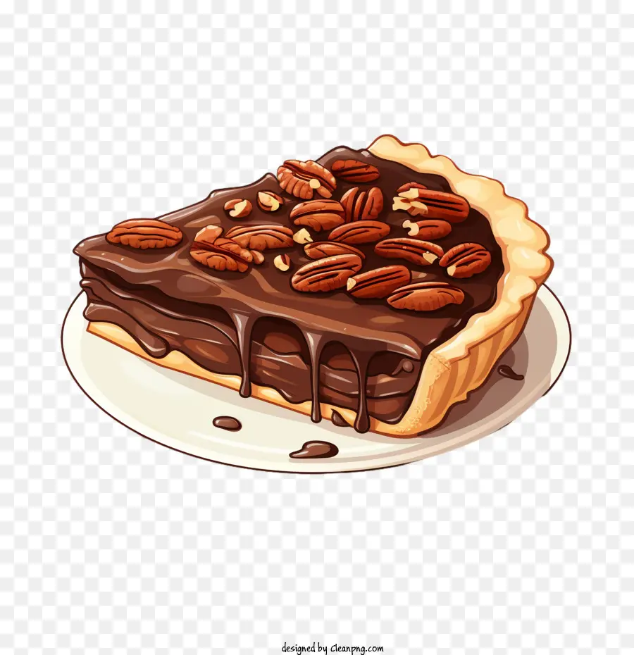 Día Nacional De Pastel De Nuez De Chocolate，Chocolate PNG