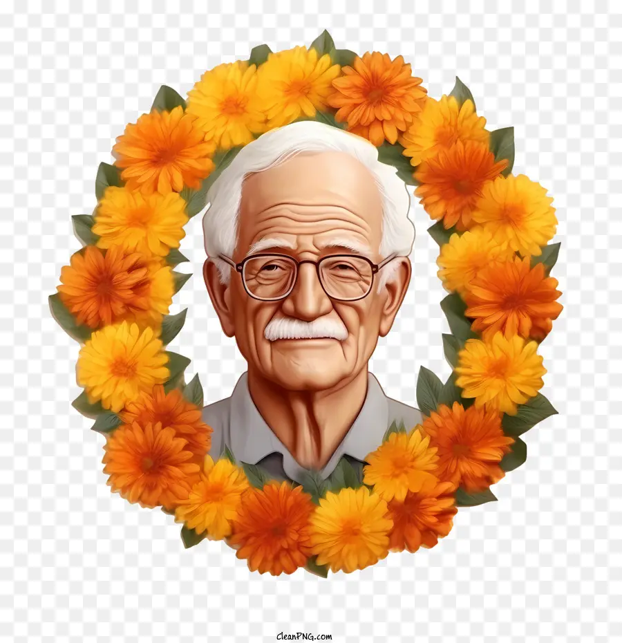 Día De Los Abuelos，El Abuelo PNG