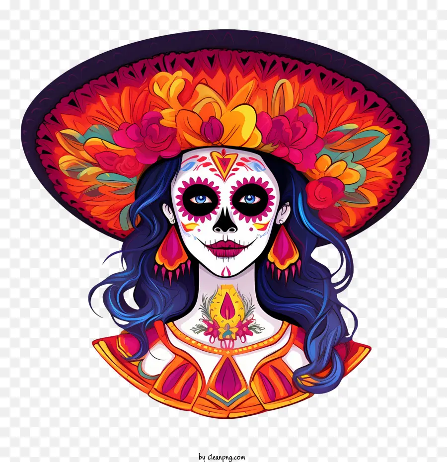 Dia De Los Muertos，Día De Los Muertos PNG