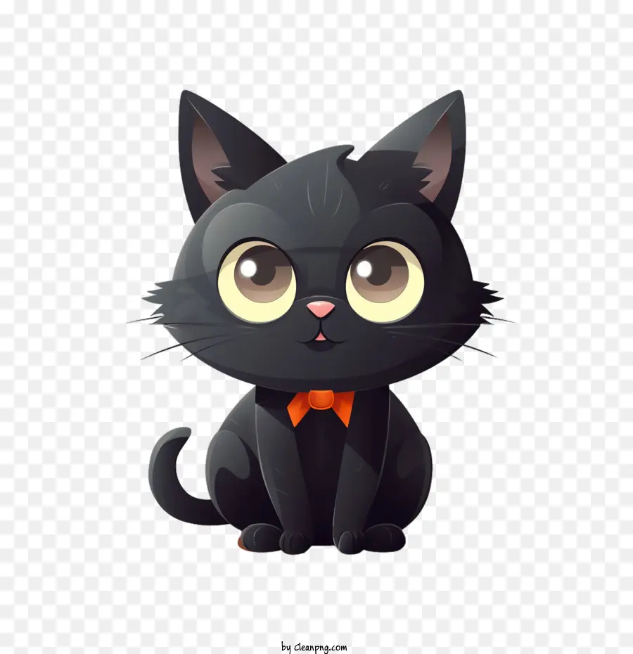 Víspera De Todos Los Santos，Gato Negro PNG