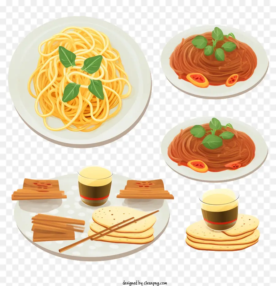 Espaguetis，La Pasta PNG