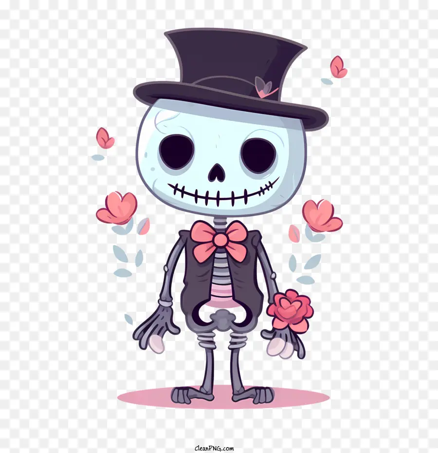 Halloween Esqueleto，Bien PNG