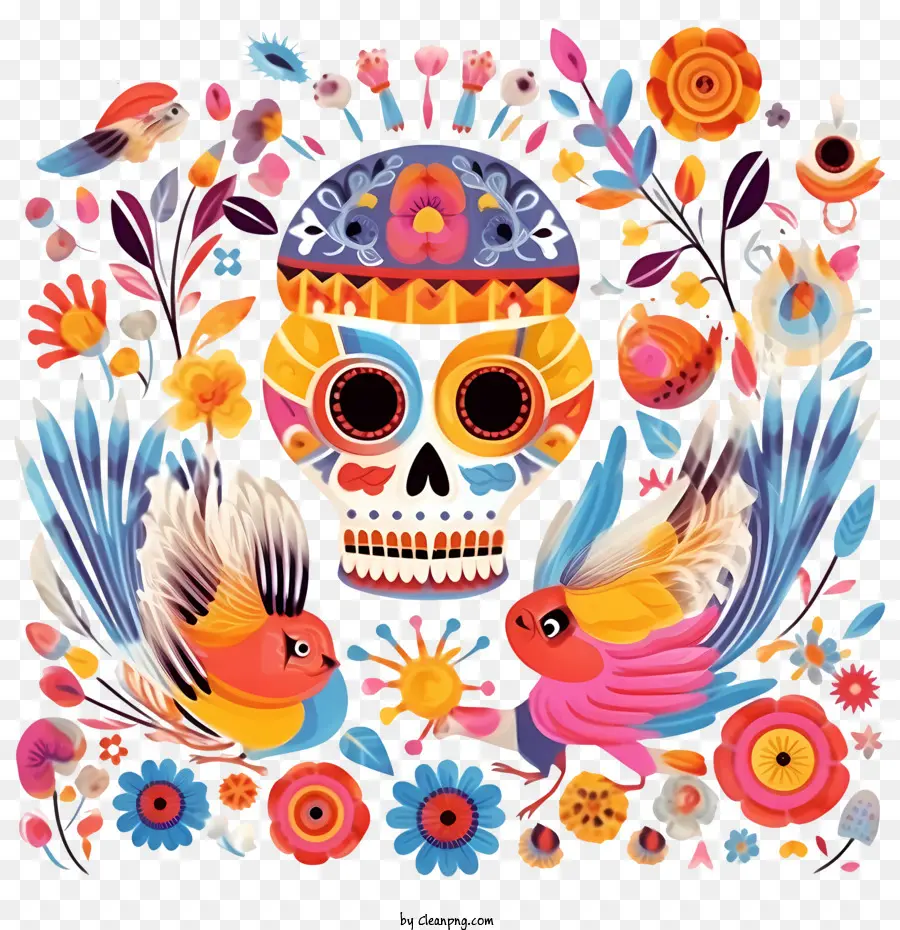 Dia De Los Muertos，Día De Los Muertos PNG