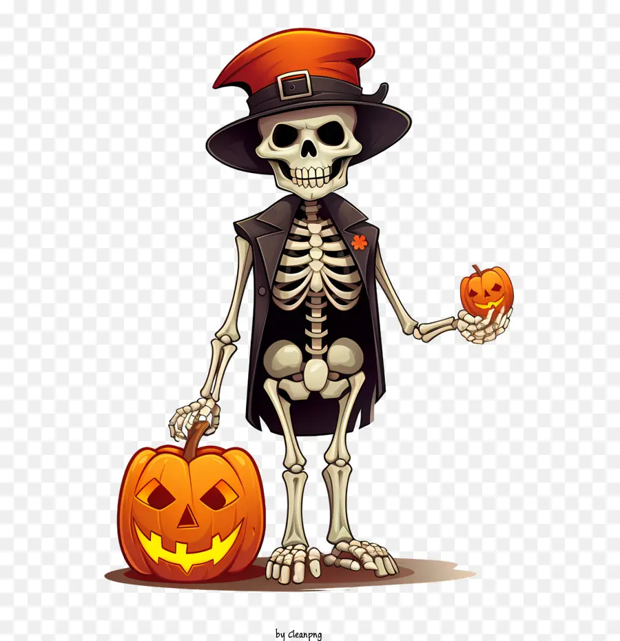 Halloween Esqueleto，Esqueleto PNG