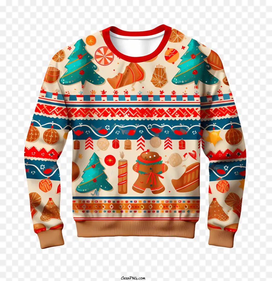 Feo Suéter Día，Suéter De Navidad PNG
