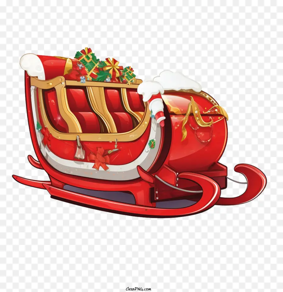 Navidad En Trineo，Trineo PNG