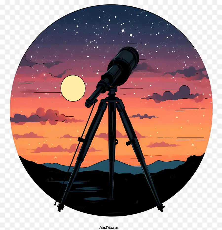 Astronomía Día，Paisaje PNG