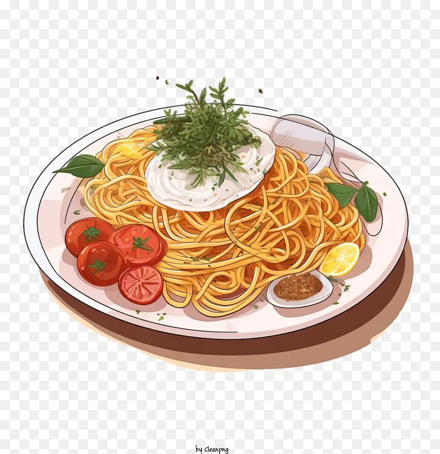 Espaguetis，Pastas PNG