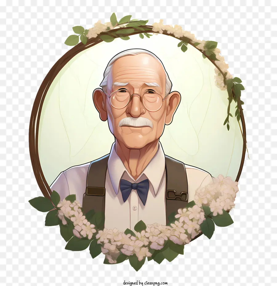 Día De Los Abuelos，El Abuelo PNG