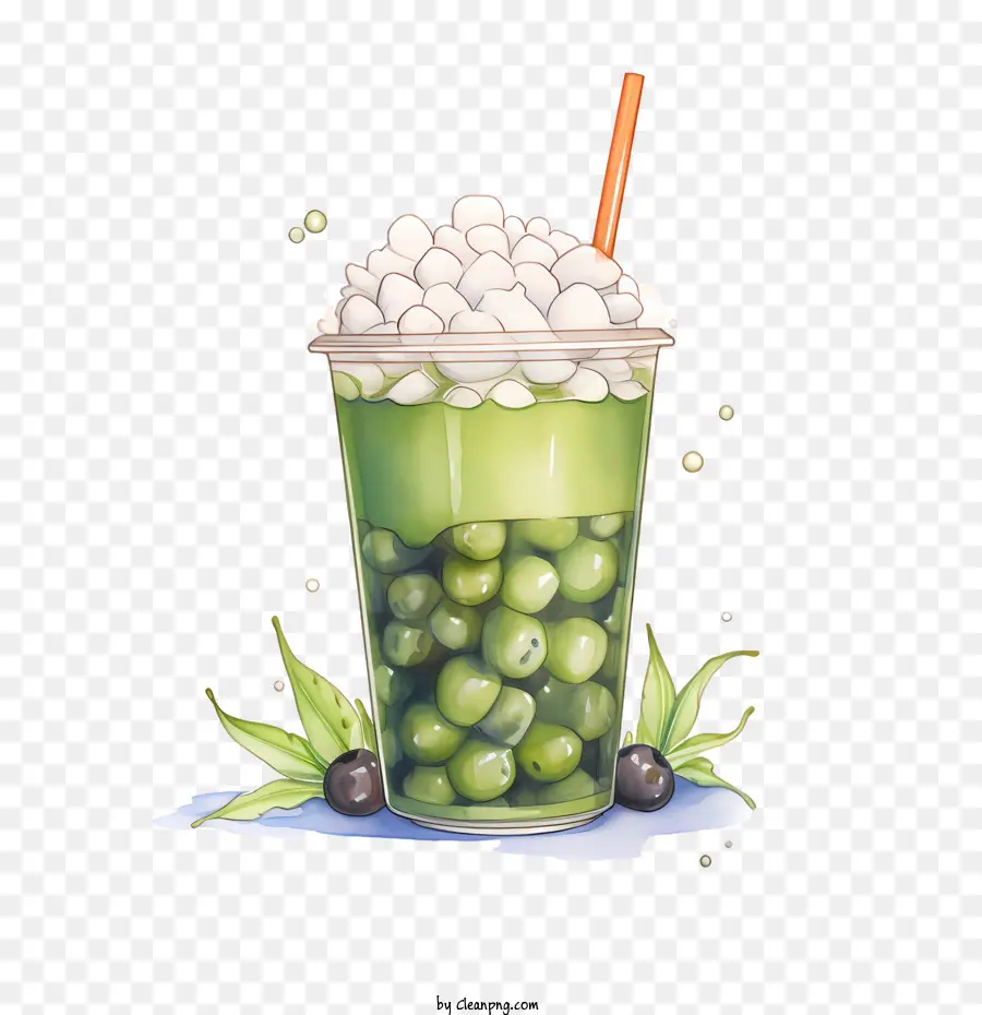 Té De Burbujas Matcha，Té De Burbujas PNG