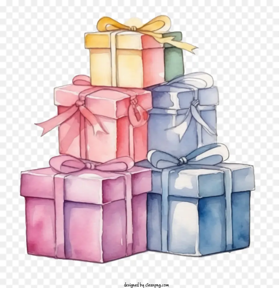 Cajas De Regalo，Cajas De Regalo Coloridas PNG