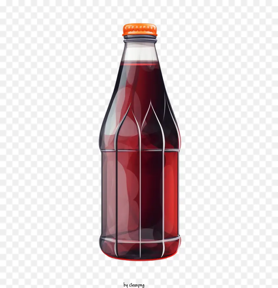 Botella De Soda Cola，Soda PNG
