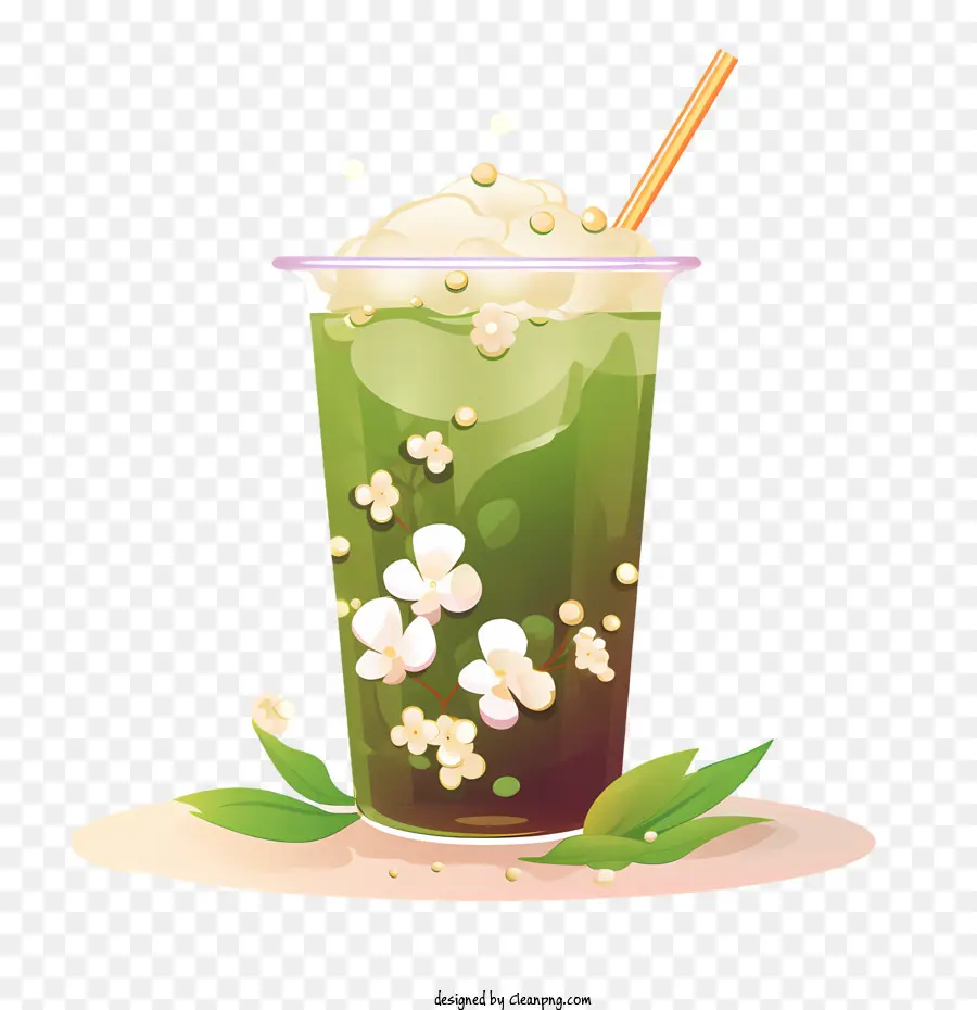 Té De Burbujas Matcha，Té De Burbujas PNG