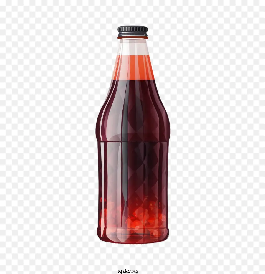 Botella De Soda Cola，Refresco Rojo PNG