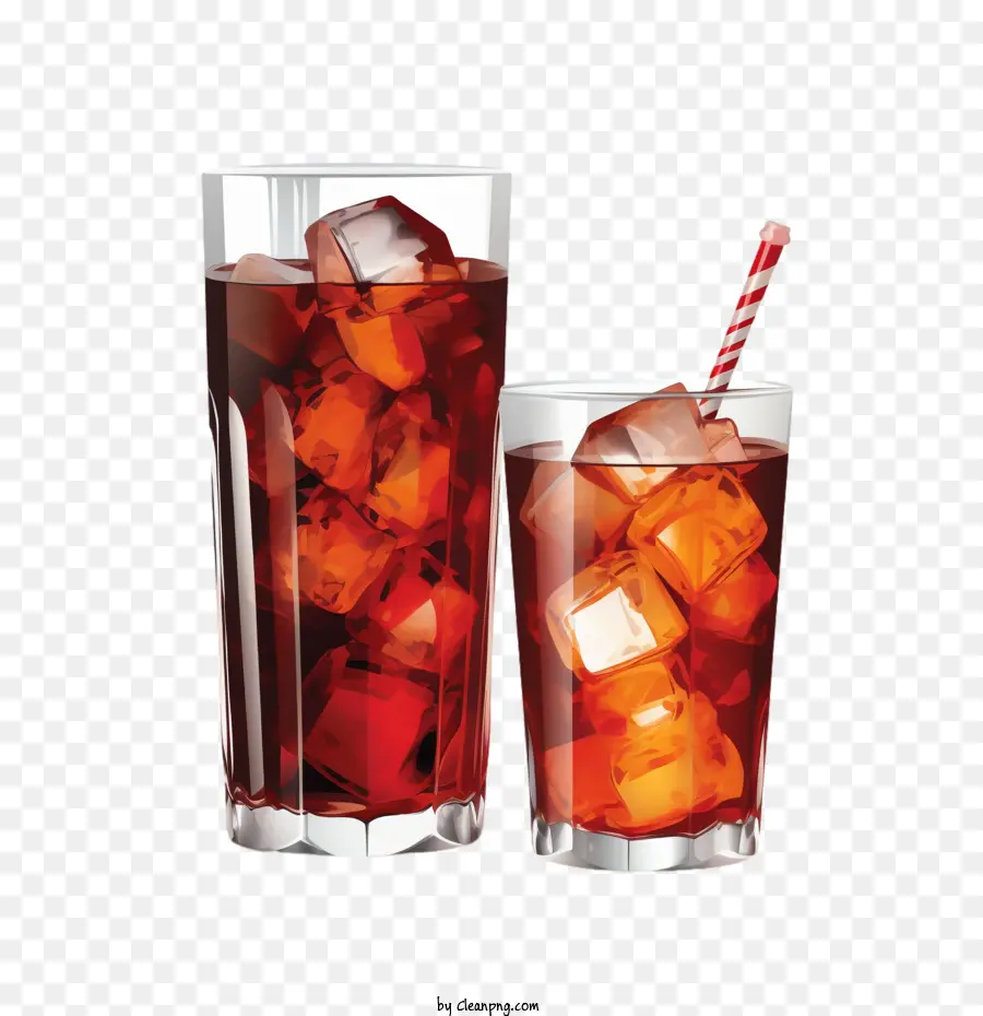 Refresco De Cola，Vaso De Refresco PNG