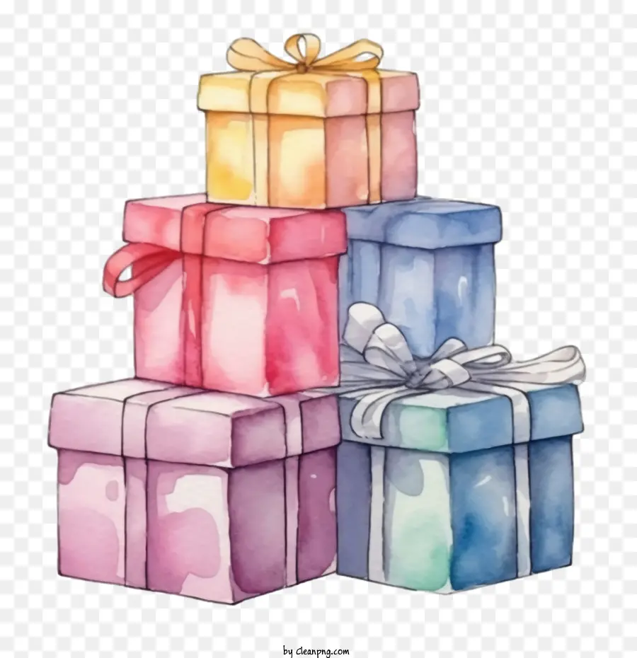 Cajas De Regalo，Cajas De Regalo Coloridas PNG