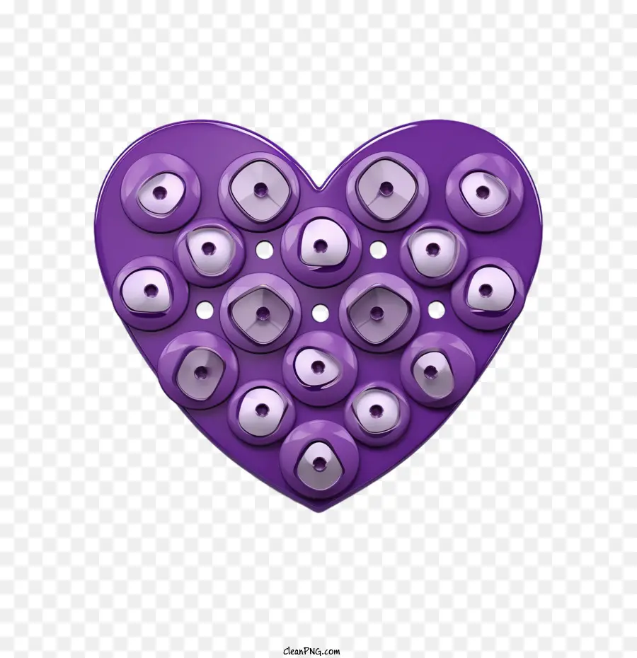 Día Del Corazón Púrpura，Corazón Púrpura PNG