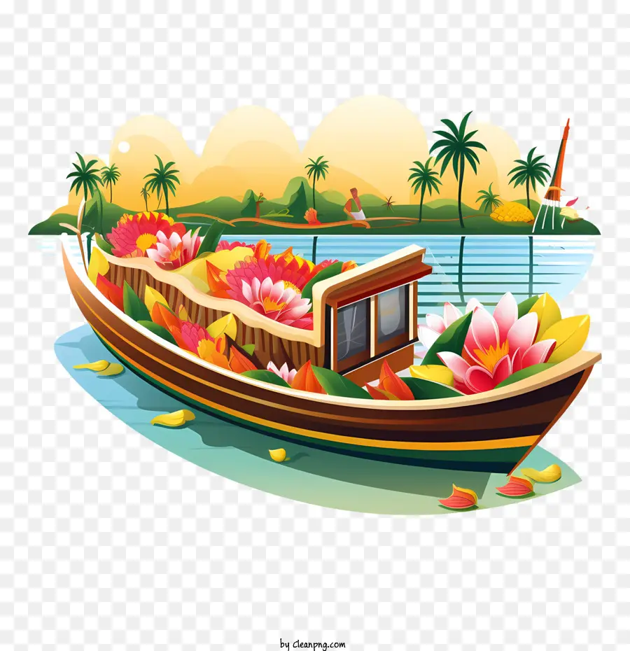 Bote De Onam，Río PNG