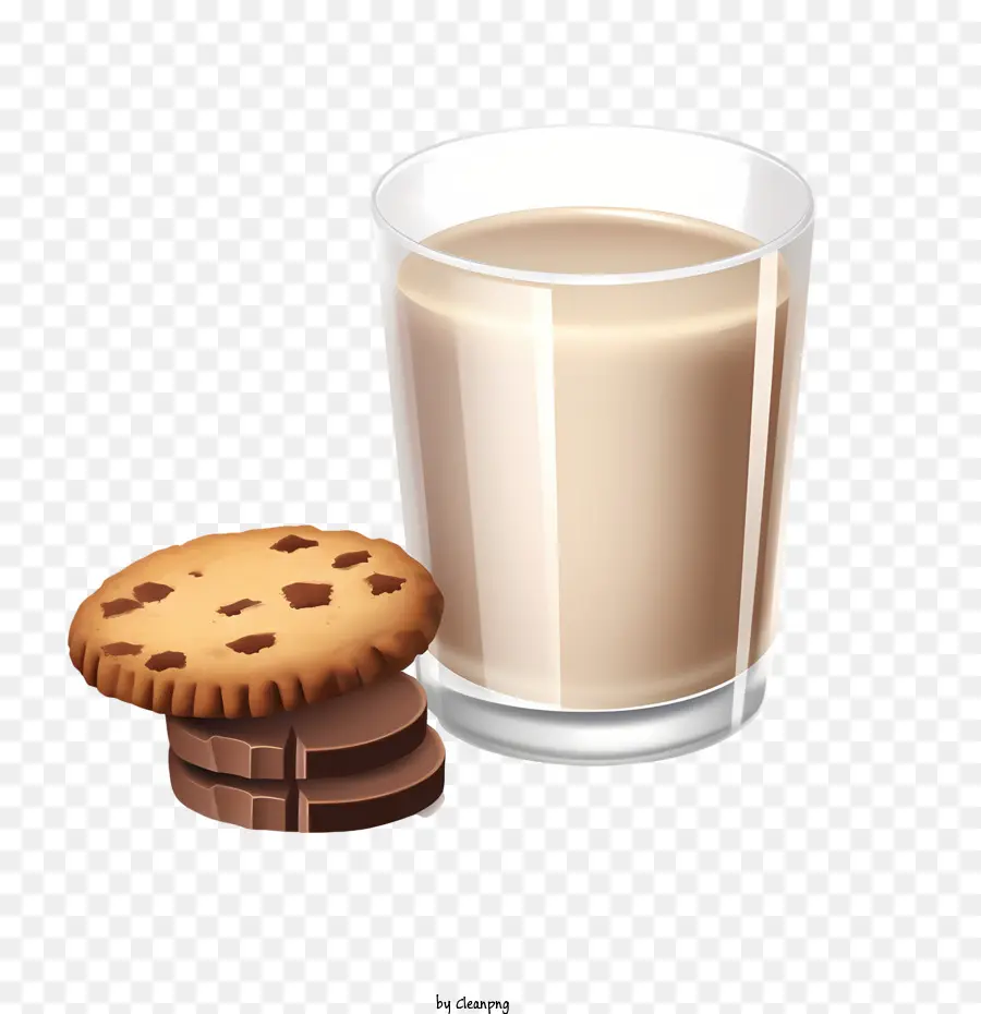 Galletas Y Leche，Leche Y Galletas PNG